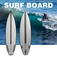 Planche de surf courte en fibre de verre haute performance OEM Logo personnalisable Planche à pagaie en matériau EPS de qualité pour les eaux de l'océan