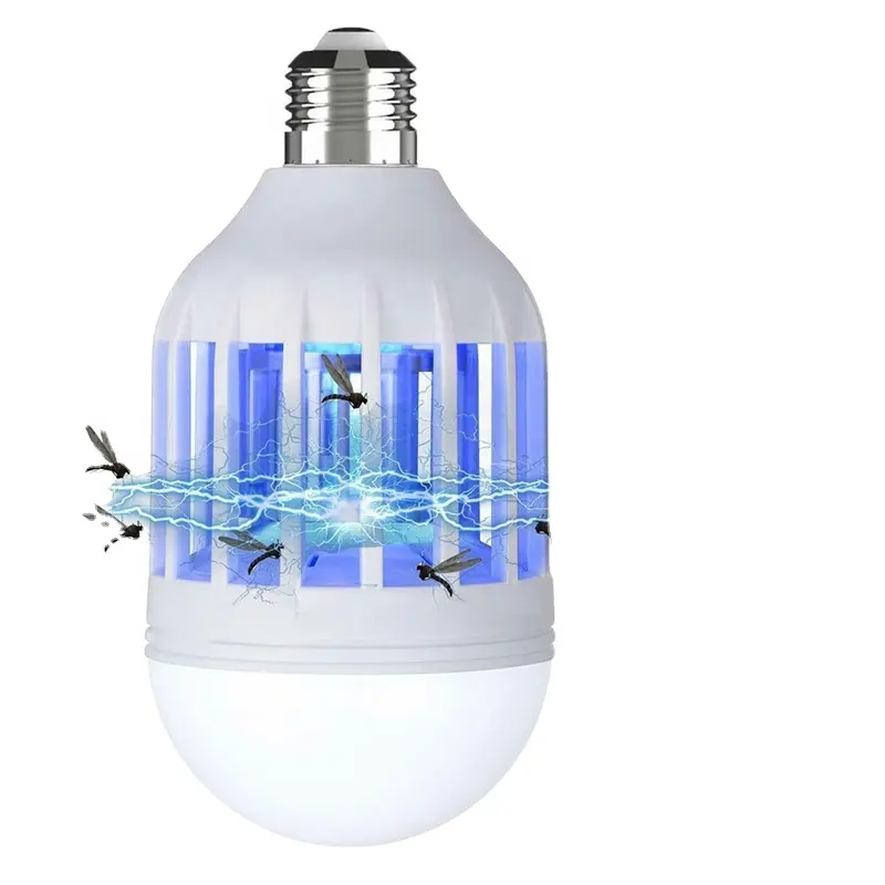 AC110~220V LED Mosquito Killer Bulb E27/B22 LED Bulb For Home Lighting Bug Zapper Trap Lamp Insect Anti Mosquito Repeller Light