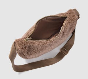 MINFUNG OEM/ODM, MOQ Bajo, Logotipo Personalizado, Impresión de Texto, Marca, Unisex, Impermeable, Cierre de Metal Suave, Riñonera Portátil Tipo Media Luna - Product Image 4