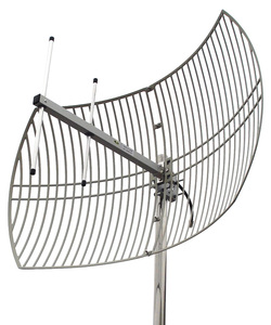เสาอากาศแบบพาราโบลา 750mhz 10dbi พร้อมขั้วต่อ N ตัวเมีย สายเคเบิล LMR400 - Product Image 1