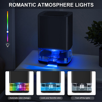 Déshumidificateur Réfrigérant Mini Électrique Vendu en Usine avec Écran Tactile pour Chambres à Coucher, Salles de Séjour et Placards