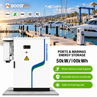 Système de stockage d'énergie solaire tout-en-un, armoire de stockage d'énergie 50 kW 100 kWh, système de stockage d'énergie pour micro-réseau, étanche IP54