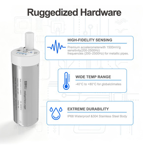Monitor de Fugas Acústicas para la Gestión de Pérdidas de Agua en Ciudades Inteligentes, Detector de Ruido en Tuberías Subterráneas con Plataforma en la Nube - Product Image 4