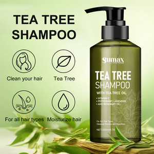 Shampoo à l'arbre à thé SUMAX 200 ml en flacon pressoir vert - Product Image 2