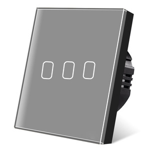 Ubaro <b>Touch</b> Wall <b>Switch</b> 3 Gang Tempered Glass Panel Smart Home Control Embedded <b>Switch</b> - Product Image 4