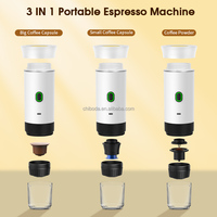 Machine à café expresso professionnelle 3-en-1 cafetière multifonctionnelle à service unique pour un usage domestique en plastique électrique USB