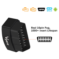 Escáner de Diagnóstico Universal para Automóviles Vgate ICar3 ELM327 V2.3 OBD2, Lector de Códigos OBD2 ELM 327, Herramienta de Escaneo, Analizador de Motor, Conexión WIFI