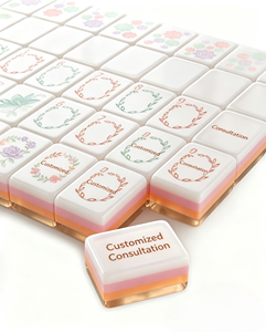 Fichas <span class=keywords><strong>de</strong></span> Mahjong Acrílicas Hechas a Mano, Ecológicas, Duraderas, con Acabado Perlado, Modernas y <span class=keywords><strong>de</strong></span> Lujo, para Entretenimiento en el Hogar - Product Image 2