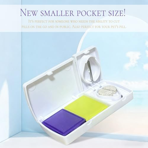 ที่ตัดยาแบบพกพา 2 in 1 รุ่นใหม่ พร้อมกล่องเก็บยา 2 ช่อง - Product Image 4