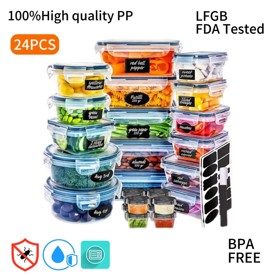 Wholesale high-quality PP food sealed box kitchen refrigerator fruit ...