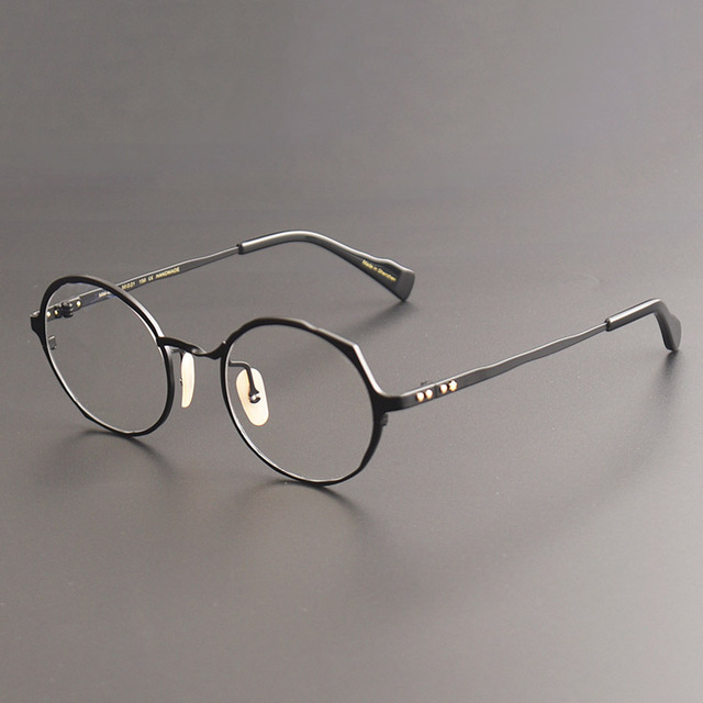 MM-0038 Luxury High Quality Titanium Prescription Glasses Lightweight Stylish Eyeglass Frames Solid Pattern for Men Women All