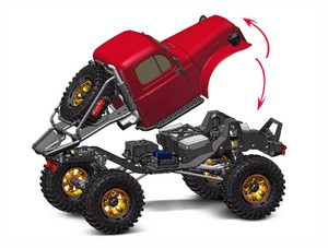 RGT EX86181 Crusher 1/10 RC Rock Crawler 4WD Off-Road Truck Véhicule <span class=keywords><strong>Électrique</strong></span> Tout-Terrain Modèle Professionnel de Niveau Hobby - Product Image 2