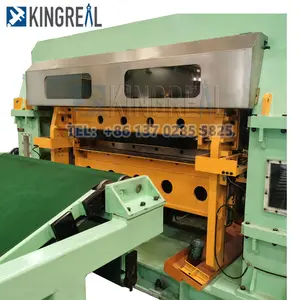 Large Longitudinal Sheet Metal Cut To Length Line Coil Cutting Shear Machine High Speed Fly Shearing Cut To Length Line