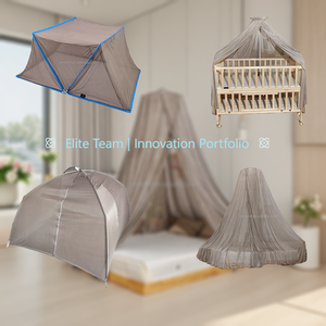 100% bạc sợi EMF che chắn tán, 5G,Wifi,RF lá chắn EMF che chắn tán giường màn chống muỗi - Product Image 6