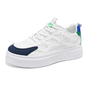 New Summer Autumn Style Breathable PU <b>Shoes</b> for <b>Men</b>. Trendy and Versatile Thick-soled Sports and Casual Sneakers - Product Image 5