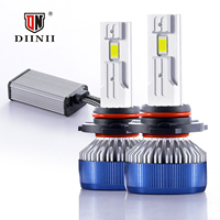 Ampoules de phare LED mini haute puissance Y1-9005, nouveau design, système d'éclairage automobile Plug and Play, HB3 6500k, température de couleur aluminium