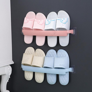 Support mural multifonctionnel C135 pour serviettes, sans perçage, auto-adhésif, pour salle de bain - Product Image 3