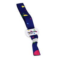Bracelet RFID NFC en tissu pour contrôle d'accès, mini-étiquette durable et hautement sécurisée pour événements et festivals