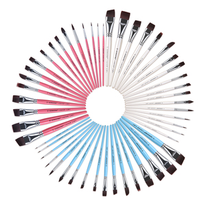 Giorgione – Lot de 10 pinceaux en nylon pour artistes, pour peinture acrylique, à l'huile et aquarelle, pour <span class=keywords><strong>visage</strong></span> et corps, pour enfants, vente en gros - Product Image 5