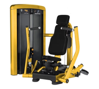 Presse pectorale assise réglable, machine de musculation professionnelle, entraîneur de jambes en acier, équipement de fitness commercial pour salle de sport