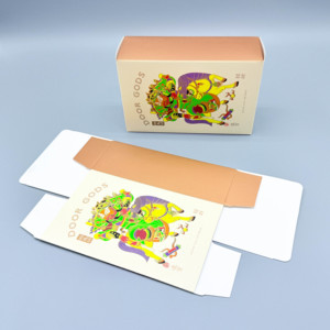 High-End Customized Cosmetic Paper Boxes Trendy Toy Blind Boxes Design with Color-Printed Empty Packaging <strong>Small</strong> Tear-Off <strong>Gifts</strong> - Product Image 5