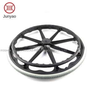 LYL-021 Nhà Máy Bán Buôn Của Nhãn Hiệu Xe Lăn Phụ Kiện 24 Inch Xe Lăn Bánh Xe Phía Sau Nhựa PU Lõi Rắn Lốp Bánh Xe - Product Image 5