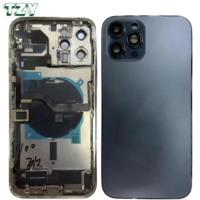 Coque arrière de remplacement pour iPhone 12 Pro Max, châssis, cadre et cache de batterie