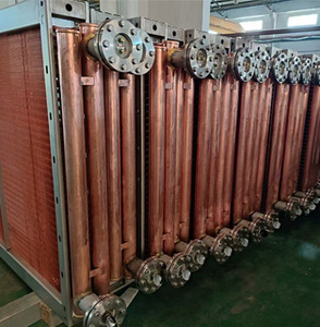 Radiateur industriel en cuivre <span class=keywords><strong>à</strong></span> ailettes pour machines <span class=keywords><strong>de</strong></span> lavage et <span class=keywords><strong>de</strong></span> séchage (diamètre <span class=keywords><strong>de</strong></span> tube 12,7 mm 15,88 mm) - Product Image 5