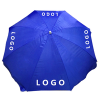 YS-9020 Parasol de Plage Publicitaire Résistant au Vent avec Cadre en Acier Robuste et Logo Personnalisé – Fournisseur d'Usine