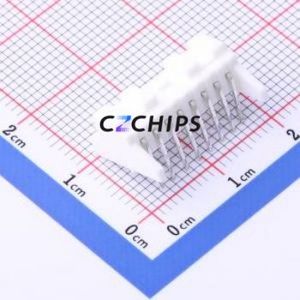 HC-PA-8AWD Wire-to-Board Pin Header Bent Lead Through Hole,P=2mm Connector 1x8P 2mm Right Angle Insert PA - Product Image 2