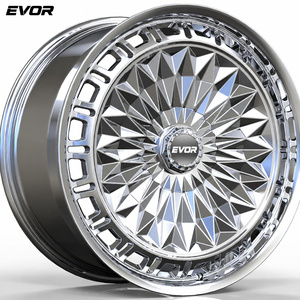 Jantes forgées EVOR en alliage pour voitures neuves 5x112 5x114.3 5x100 <span class=keywords><strong>Mini</strong></span> <span class=keywords><strong>Cooper</strong></span> Smart Luxury SUV Pick-up Accessoires - Product Image 2