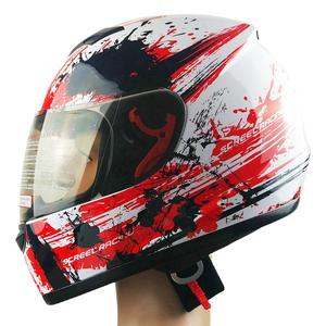 Casque de moto intégral unisexe homologué DOT en ABS avec haute sécurité et visière incluse pour toutes les saisons - État neuf - Product Image 1