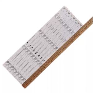 ไฟแบ็คไลท์ทีวี LED รุ่น HX-NO.2143 GIC49LB29-3030F2.1-V0.1 20161205 4C-LB4904-ZM02J 83VE0052 ใช้สำหรับทีวี 49P3F ขนาด 49 นิ้ว แถบไฟ LED 452 มม. - Product Image 5