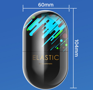 Coppa Portatile in Silicone per Masturbazione Maschile, Labbra Realistiche, Capsula Colorata, Prodotto Manuale per Sesso Sicuro - Product Image 5