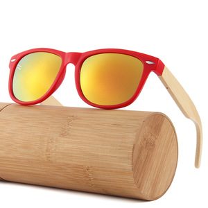 Gafas de Sol con Diseño de Madera, Protección UV400, Lentes de Acetato, Estilo Retro Unisex, Éxito en Transmisiones en Vivo, Empaque Personalizado, Origen Wenzhou - Product Image 1