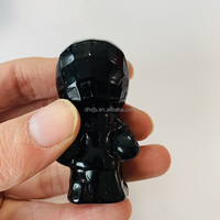 Figurines obsidienne noire cristal, 25 pièces, Dropshipping d'usine, Marvel, personnages de film, pour décoration de la maison