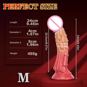 Neuer Weicher Flüssig-Silikon Monster-Tier Großer <span class=keywords><strong>Dildo</strong></span> Starker Saugnapf Masturbator Sexspielzeug für Frauen S-XL Größe - Product Image 3