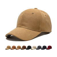 Gorras de Béisbol Deportivas de Terciopelo y Algodón con Logotipo Bordado en 3D Personalizado Directo de Fábrica, 6 Paneles, Visera Curva, Ajustables, Unisex, para las Cuatro Estaciones