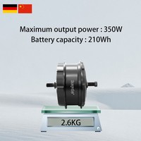 350W 30V 7Ah moteur à engrenages sans balais pièces de vélo électrique roue avant moteur puissant moteur de moyeu Ebike