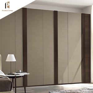 Armoires de chambre à coucher modernes de style scandinave, armoire à portes coulissantes pliantes, <span class=keywords><strong>placard</strong></span> de chambre à coucher - Product Image 1