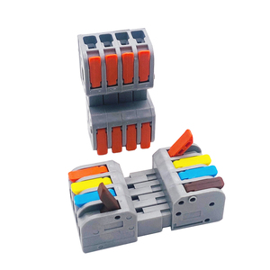 Nhà Máy Giá Nhanh Chóng Đẩy Trong Docking Dây Nối Nam Để Nữ Điện Thiết Bị Đầu Cuối Khối Thiết Bị Đầu Cuối Nhanh Chóng Conector Với Đòn Bẩy - Product Image 5