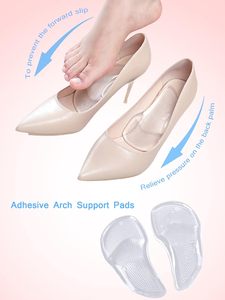 Solette Adesive a Tre Quarti del Tallone Goodfeet per Fascite Plantare, Supporto Arco Plantare, Sollievo dal Dolore ai Piedi - Product Image 3