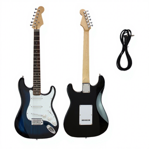 <span class=keywords><strong>Guitarra</strong></span> Eléctrica ST de 39 Pulgadas y 6 Cuerdas con Diapasón de Palisandro para Principiantes OEM/ODM - Product Image 6