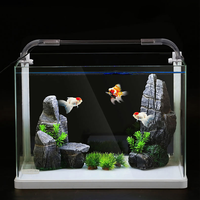 Animaux décoratifs très souples, aquarium 10l, USB, LED, en fibre de verre, belta, offre spéciale