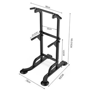 RS <span class=keywords><strong>Torre</strong></span> <span class=keywords><strong>de</strong></span> <span class=keywords><strong>Ejercicios</strong></span> Portátil para el Hogar, Equipo <span class=keywords><strong>de</strong></span> Gimnasio <span class=keywords><strong>de</strong></span> Acero Duradero, Estación Multifunción para Dips y Dominadas, <span class=keywords><strong>Barra</strong></span> <span class=keywords><strong>de</strong></span> Pull-Up para el Hogar - Product Image 5