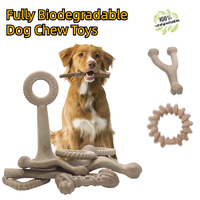 Jouets à mâcher pour chiens écologiques entièrement biodégradables personnalisés Os indestructible pour les mâchoires agressives Durable Personnalisable
