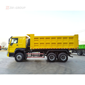 Camions bennes d'occasion HOWO 371 CV Euro 2, 6x4, SinoTruck, en bon état, avec 10 roues, à vendre - Product Image 5