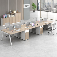 Conjunto de Estación de Trabajo Ejecutiva Ergonómica, Moderna y Minimalista, Muebles de Oficina en Casa de Lujo para Coworking, Escritorio para Personal, Uso Médico