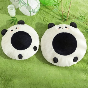 Coussin confortable de lit pour animaux de compagnie de forme ronde de panda pour des chatons et des chats pour dormir - Product Image 4