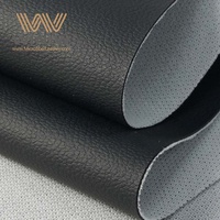 Faux Pvc cuir faux 0.6mm cuir synthétique automobile artificiel Pvc vinyle tissu pour siège de voiture tapisserie d'ameublement canapé sac